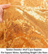 DUOBAO Aisle Runner for Wedding-15FTx2FT-Deep Gold Sequin Indoor Outdoor Ceremonies Decor Church Walkway Carpet Runners Rugs Sequins...