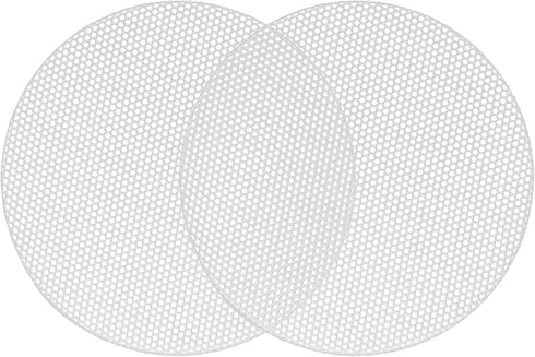 ACROPIX Universal 3 Inch Speaker Grills Mesh for Audio Subwoofer 84x6.5mm Grille without Frame White - Pack of 2......