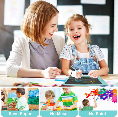 LCD Writing Tablet, Doodle Board Toys Gifts for 3-8 Year Old Girls Boys, 10 Inch Colorful Electronic Board Drawing Pad for Kids, Gifts for Toddler...