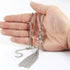 Double Crystal Long Tassels Sweater Chain Pendant Necklace Mother Gift Jewelry 32"...