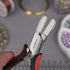 The Beadsmith Flat Nylon Jaw Pliers – Fine Tips – 5 inches (127mm) – Ergonomic Handle with Double Leaf Springs – Jewelry Making Tool for Creating ...