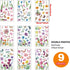 Spring Flower Window clings Decorations Window Decals Stickers for Office Home...
