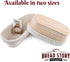 (10x6 inch) Oval Proofing Basket Set by Bread Story Oval Brotform Handmade Unbleached Natural Cane Bread Baking Kit with Cloth Liner Bread Baking ...