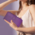 Travelambo RFID Wallet Women Large Size Bifold Multi Card Wallet Case with Zipper Pocke Credit Card Holder for Women...