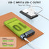 Portable Charger, Power Bank with Cords, 10000mAh/22.5W Battery Pack with USB C Input?Output, Travel Battery Charger Fast Charging for iPhone 15/1...