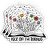 (3PCS) F*ck Off I'm Reading Book Sticker Funny Quote Bookish Book Lover Reading Kindle 2" Die-Cut Waterproof Vinyl Sticker for Water Bottle Tumble...