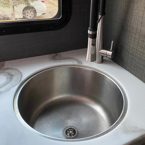 Danco 88328 1-1/2" Mobile Home/RV Sink Strainer, Chrome...
