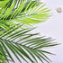 Artificial Palm Plants, Plastic Tropical Palm Tree Shrubs Fake Greenery Decor for Outdoor Indoor Home Garden Verandah Party Wedding Table Centerpi...