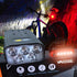 Bike Lights for Night Riding Front and Back 1200 Lumen 6H Spot/Flood/Combo 3 Beams Bike Headlight Aluminum Mounts VASTFIRE USB-C Rechargeable Disp...