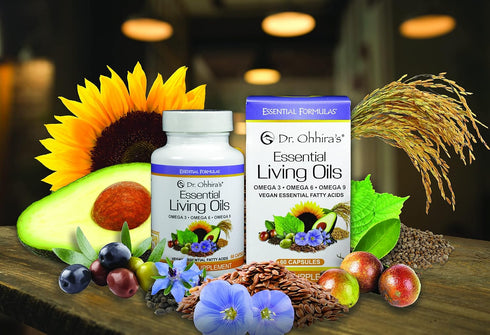 Dr. Ohhira's Vegan Omega 3, EFA and Fish Oil Alternative, 60 Capsules...