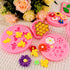 Silicone Mold Flower 8pcs Chocolate Fondant Polymer Clay Candy Gummy Mold,Rose Leaf Butterfly Bee Honey Shaped Silicone Molds for DIY Cake Cupcake...