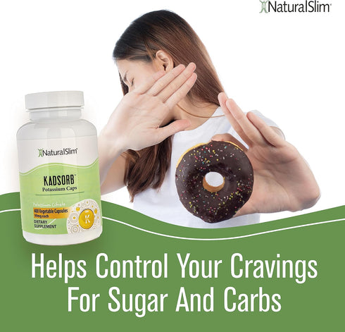 NaturalSlim Kadsorb Natural Potassium Citrate...