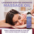 Viva Naturals Organic Massage Oil (8 fl. oz.) - Lavender Scented Relaxing Body Massage Oil for Massage Therapy - Perfect for Home Use & Profession...