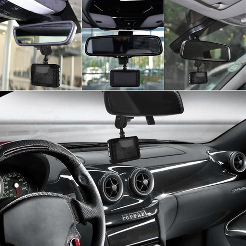 Dash Cam Mirror Mount, with 16 Different Joints, Compatible with APEMAN, UGSHDI, Old Shark, Vantrue, Rexing V1P, YI 2.7", Z-Edge, Peztio, Falcon F...