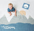lulujo Baby’s First Year Milestone Blanket and Card Set | 40in x 40in (I Will Move Mountains)...