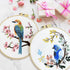 ERKOON 4 Sets Embroidery Kit for Beginners, Art Craft Handy Sewing Set Hummingbird and Flower Cross Stitch Starter Kits, DIY Embroidery Kits with ...
