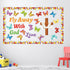 Jesus Bulletin Board Decorations Christian Religious Bulletin Board Set Fly Away with God Love Cross Cutouts Decor for Sunday School Classroom Tea...