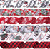Christmas Ribbon Wired 2.5 Inch,6 Roll 30Yards Christmas Wired Ribbon,Incl. Santa/Snowman/Snowflake/Christmas Buffalo Plaid Ribbon for Wreaths Bow...