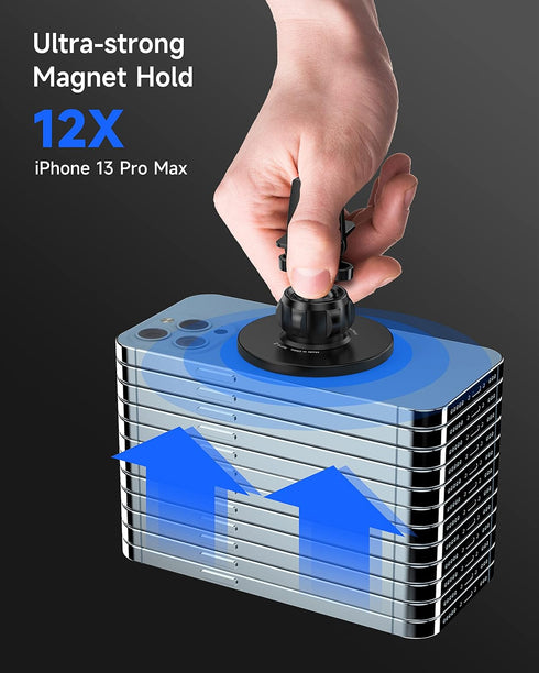 ZOOAUX MagSafe Car Mount, Magnetic Phone Holder for Car, Hands Free Vent Mounting, Super Strong Magnets, Fits iPhone 13/12 Series & All Phones......