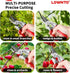 Pruning Shears for Gardening 5/8" Tree and Branch Garden Clippers - Plant Cutter Scissors with PTFE Resist-rust, Non-stick Coating Steel Blades, H...