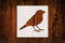 Finch Style Design Stencil, 4-Inch, Reusable Mylar Cutout for Art, Crafts & DIY Projects...