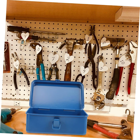 UPKOCH Box Portable Tool Case Storage Bins Mechanics Tools Organizer Tools Container Tool Storage Container Essential Tool Container Tool Organize...