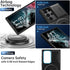 FUNMIKO for Samsung Galaxy S22 Ultra Case with Sliding Camera Lens Cover - Wireless Charging Compatible - Magnetic Kickstand - Shockproof Protecti...