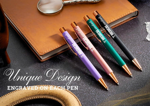InnoBeta Medical Assistant Gifts for Wowen, Ballpoint Pen Set of 4, Gifts for Medical Assistant on Medical Assistant Week, Birthday and Christmas...
