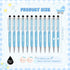 BBTO 12 Pcs Baby Shower Pens It's a Boy/Girl Baby Ballpoint Pen Crystal Pen Quotes Pen Screen Touch Stylus Tip Pen Retractable Black Ink Pen for B...