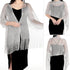 Sparkling Metallic Shawls and Wraps for Evening Dresses Shawls and Wraps for Women Wedding Party Bride Bridesmaid (Silver)...