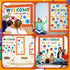 Welcome Back to School Bulletin Board with Puzzle Pieces for Classroom Welcome You Fit Right in Borders Motivational Bulletin Board Cutouts Decora...