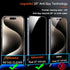 Milomdoi 4 Pack Privacy Screen Protector for Apple iPhone 15 Pro Max with 4 Pack Tempered Glass Camera Lens Protector, Ultra 9H Accessories, Case ...