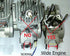 8mm Studs Front Motor Mount Block Set (40mm) for 2 Stroke Gas Mortorized Bicycle Engine Motor kit 48cc 66cc/80cc/100cc/PK80/YD100/LD100...