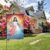 YISHOW Divine Mercy Jesus Christian Garden Flag Double Sided Vertical Lord Faith Christian Religious House Flags Yard Signs Outdoor Decor 12.5"X18...