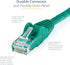 StarTech.com 20ft CAT6 Ethernet Cable - Green CAT 6 Gigabit Ethernet Wire -650MHz 100W PoE RJ45 UTP Network/Patch Cord Snagless w/Strain Relief Fl...