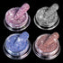 Allstarry Diamond Nail Glitter 4 Colors Sparkling Korea Reflective Glitter Diamond Dust Shiny Powder Pigment Craft Sequins Nail Supplies for Nail ...