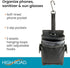 High Road DriverPockets Car Phone Holder Air Vent Pouch and Front Seat Organizer with 3 Pockets, Hanging Hooks and Charging Port......