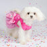 Fitwarm It's My Birthday Dog Dress, Dog Birthday Dress with Bowknot, Dog Clothes for Small Dog Girl, Funny Dog Clothes, Pet Cat Outfit, Pink, Larg...