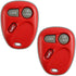 2X KeylessOption Key Fob for 1998 1999 2000 2001 2002 2003 2004 Cadillac Escalade Chevrolet Chevy Silverado Suburban Tahoe GMC Yukon Sierra Remote...
