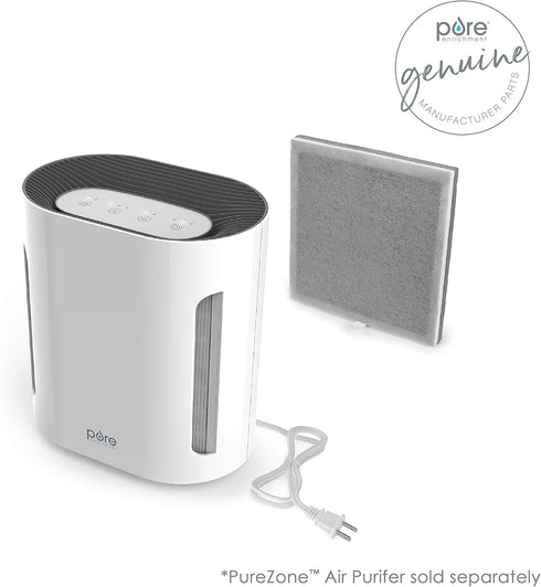 Pure Enrichment Genuine 3-in-1 True HEPA Replacement Filter for the PureZone Air Purifier (PEAIRPLG)...