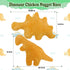 19 inch Dino Chicken Nugget Pillow, Dinosaur Chicken Nugget Plush, Dinosaur Stuffed Animal Cute Soft and Nice Size Plush Toy, Gift for Boys and Gi...