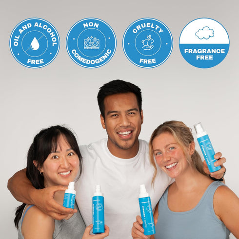 0.015% Hypochlorous Acid Spray - HOCL - Antibacterial Hypoallergenic Sensitive Skin Toner Cleanse, Soothe for Face and Body - Acne - Eczema - Post...
