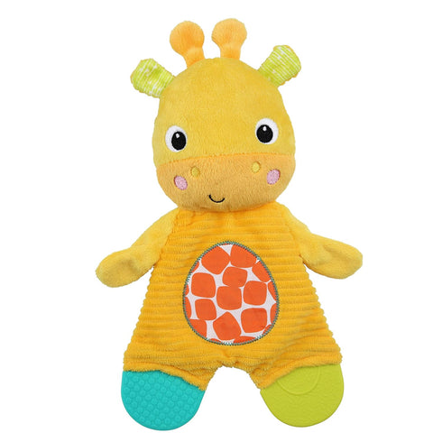 Bright Starts Snuggle & Teethe BPA-free Crinkle Teething Plush Baby Toy - Giraffe...