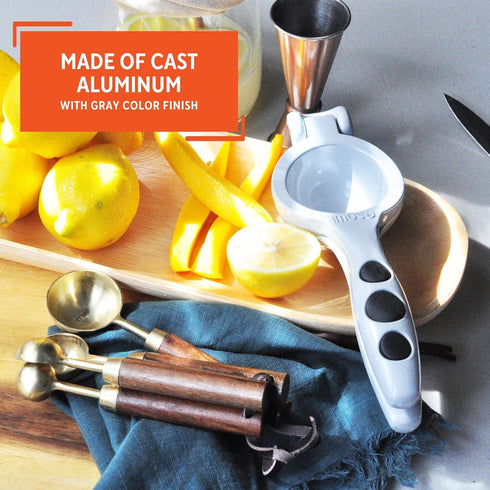 Imusa USA, Grey Lemon/Lime Squeezer, One Size, Silver (J100-00290)...