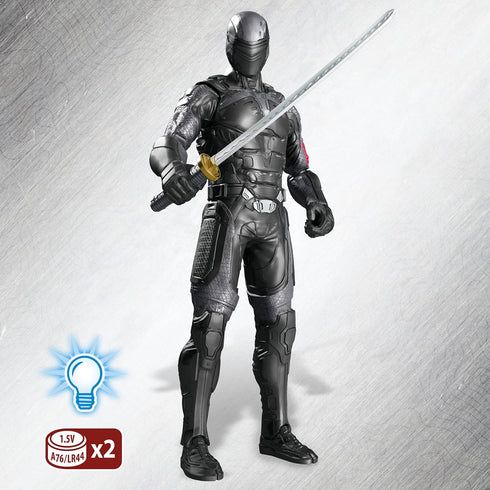 Snake Eyes: G.I. Joe Origins Ninja Strike Snake Eyes Collectible 12-Inch Scale Figure with Action Feature, Toys for Kids Ages 4 and Up...
