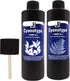 Jacquard Cyanotype - for Photographic Blueprints on Paper and Fabric - 2 Component Sensitizer Set - Bundled with Moshify Sponge Brush for Applicat...