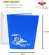 PopLife Bulldozer Fathers Day Pop Up Greeting Card for All Occasions - Father's Day, Happy Birthday, Graduation, Retirement - Machinery Buffs, Con...