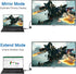 HDMI to VGA, Gold-Plated HDMI to VGA Adapter, Male to Female for Computer, Desktop, Laptop, PC, Monitor, Projector, HDTV, Chromebook, Raspberry Pi...