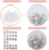 FOXTEMO Embroidery Kit for Beginners Adults, 1 Pack 20CM Embroidery Hoops, Lotus Embroidery Pattern Beginner Embroidery Kit with Needles and Threa...