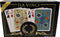 DA VINCI Fiori, Italian 100% Plastic Playing Cards 2 Deck Set, Poker Size Large Print Jumbo Index...